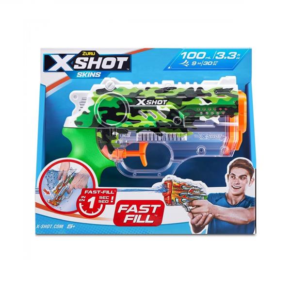 Водний бластер X-Shot Fast Fill Skins Nano Jungle Camo (11853B)