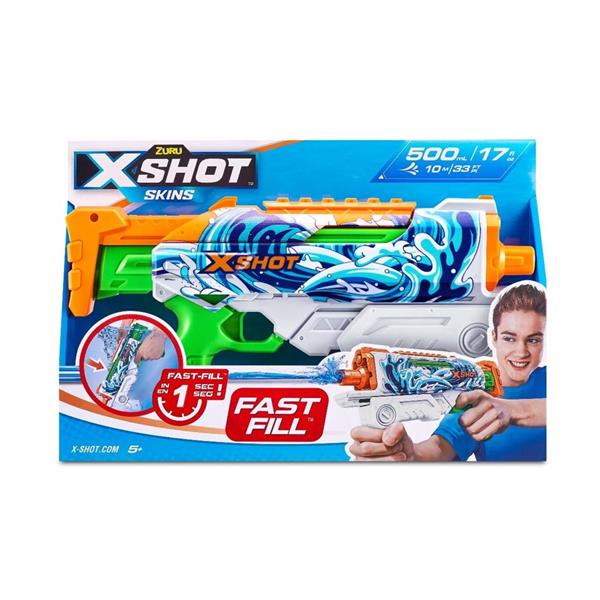 Водний бластер X-Shot Fast Fill Skins Hyperload Waves (11854A)