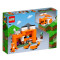 Конструктор LEGO Minecraft Лисяча хатина 193 деталі (21178)