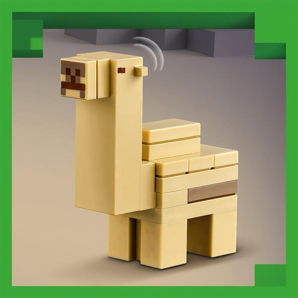 Конструктор LEGO Minecraft Експедиція Стіва в пустелю 75 деталей (21251)