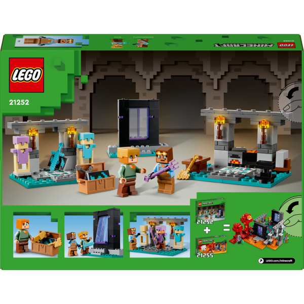 Конструктор LEGO Minecraft Зброярня 203 деталі (21252)