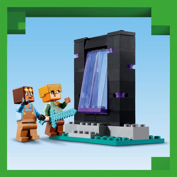 Конструктор LEGO Minecraft Зброярня 203 деталі (21252)