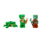 Конструктор LEGO Minecraft Пляжний будинок у формі черепахи 234 деталі (21254)