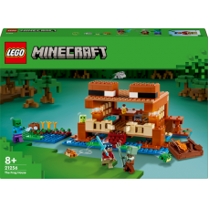 Конструктор LEGO Minecraft Будинок у формі жаби 400 деталей (21256)