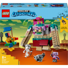 Конструктор LEGO Minecraft Сутичка з пожирачем 420 деталей (21257)