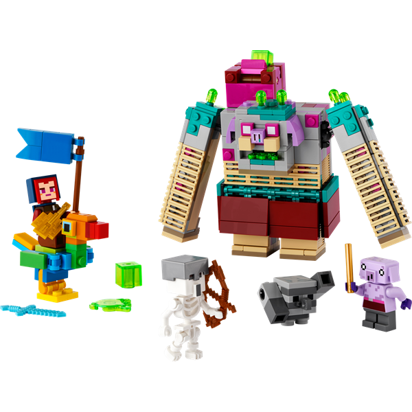 Конструктор LEGO Minecraft Сутичка з пожирачем 420 деталей (21257)