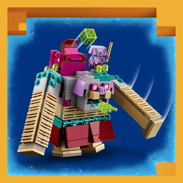 Конструктор LEGO Minecraft Сутичка з пожирачем 420 деталей (21257)