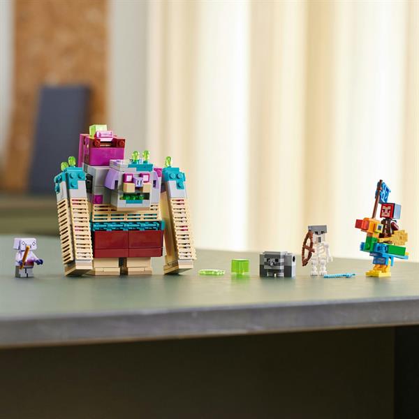 Конструктор LEGO Minecraft Сутичка з пожирачем 420 деталей (21257)