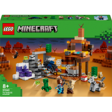 Конструктор LEGO Minecraft Покинута шахта у безплідних землях 538 деталей (21263)