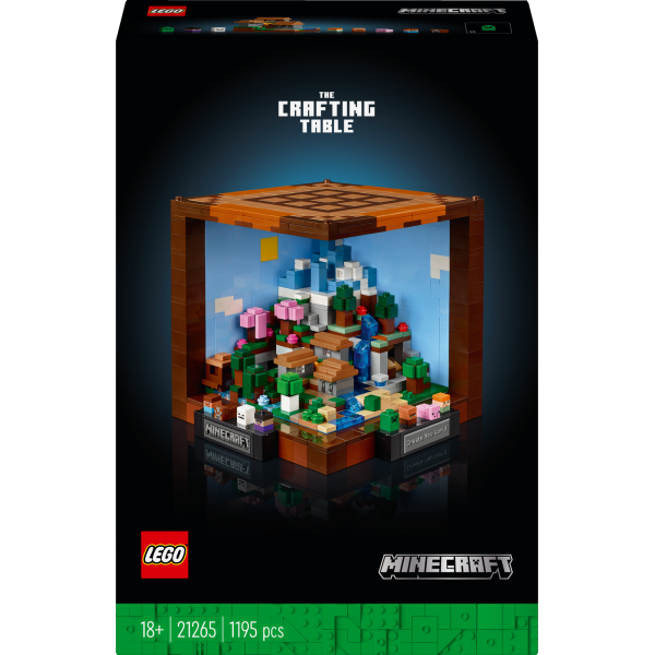 Конструктор LEGO Minecraft Верстак 1195 деталей (21265)