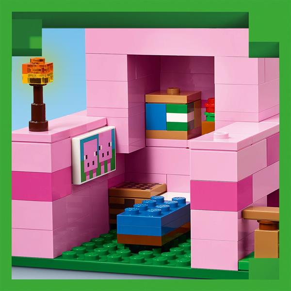 Конструктор LEGO Minecraft Будинок для поросят 238 деталей (21268)