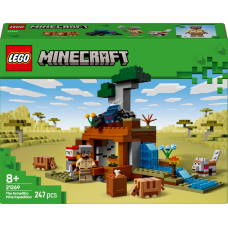 Конструктор LEGO Minecraft Шахтна експедиція Броненосець 247 деталей (21269)