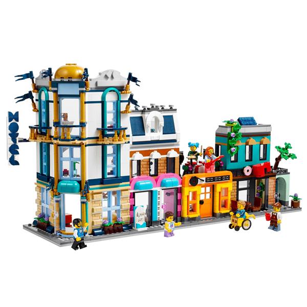 Конструктор LEGO Creator Центральна вулиця 3 в 1, 1459 деталей (31141)
