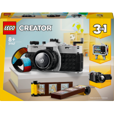 Конструктор LEGO Creator Ретро-фотокамера 261 деталь (31147)