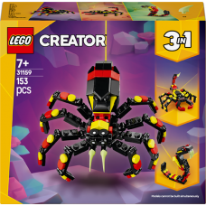 Конструктор LEGO Creator Дикі тварини: дивовижний павук 153 деталі (31159)