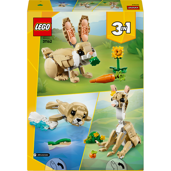 Конструктор LEGO Creator Чарівне кроленя 326 деталей (31162)