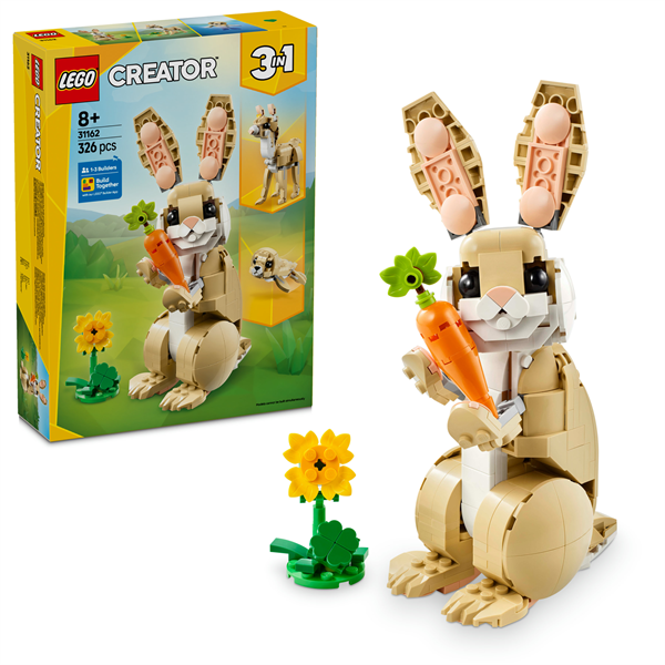 Конструктор LEGO Creator Чарівне кроленя 326 деталей (31162)