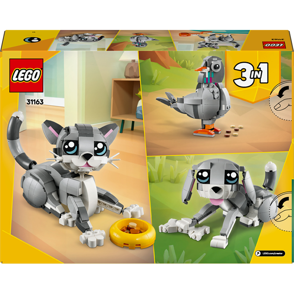 Конструктор LEGO Creator Грайливий кіт 407 деталей (31163)