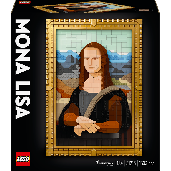 Конструктор LEGO Art Мона Ліза 1503 деталі (31213)