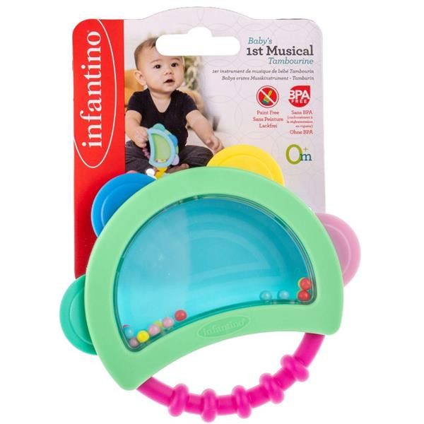 Брязкальце Infantino Тамбурин із прорізувачем (315260)