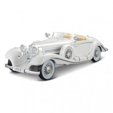 Автомодель Maisto 1936 Mercedes-Benz 500K  Specialroadster 1:18 білий (36055 white)