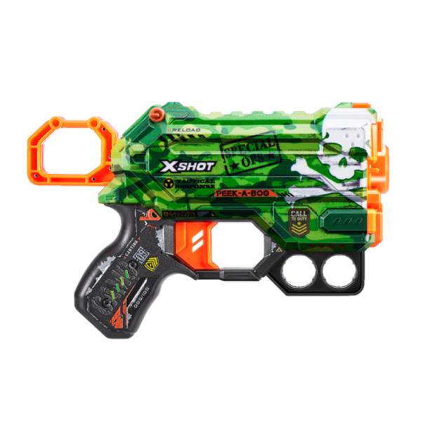 Швидкострільний бластер X-Shot Skins Menace Camo 8 патронів (36515A)