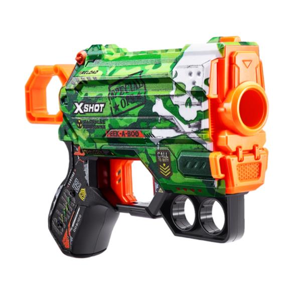 Швидкострільний бластер X-Shot Skins Menace Camo 8 патронів (36515A)