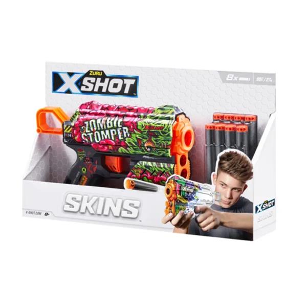 Швидкострільний бластер X-Shot Skins Flux Zombie Stomper 8 патронів (36516A)