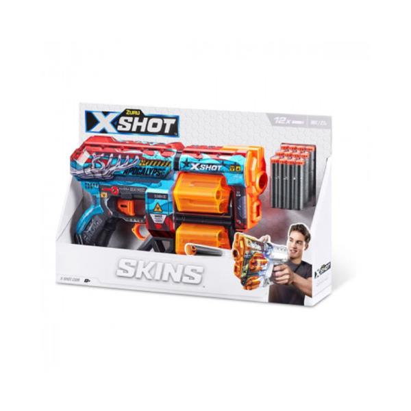 Швидкострільний бластер X-Shot Skins Dread Apocalypse 12 патронів (36517G)