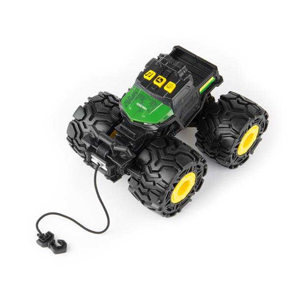Машинка Трактор John Deere Kids Monster Treads з великими колесами (37929)