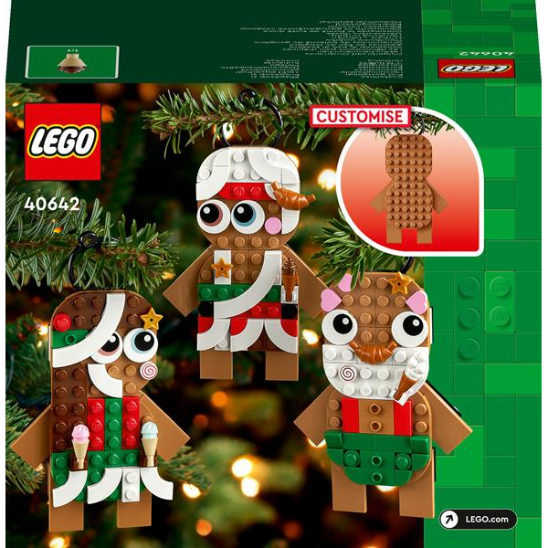 Конструктор  LEGO Icons Оздоблення з імбирного прянику 190 деталей (40642)