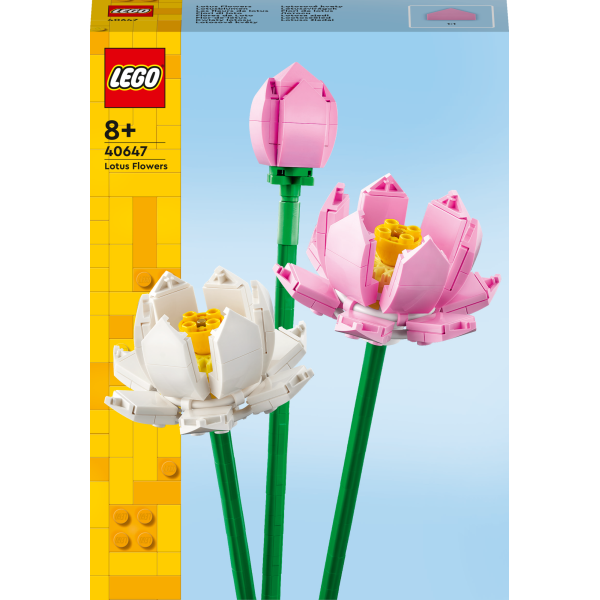 Конструктор LEGO Botanicals Квіти лотоса 220 деталей (40647)