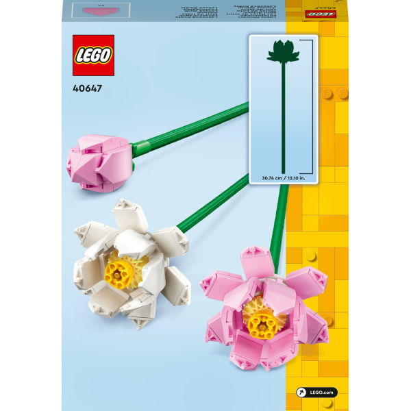 Конструктор LEGO Botanicals Квіти лотоса 220 деталей (40647)