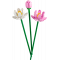 Конструктор LEGO Botanicals Квіти лотоса 220 деталей (40647)