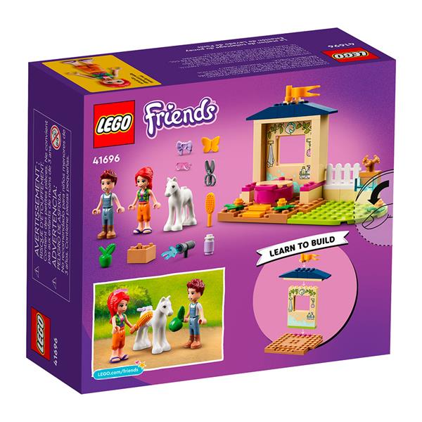 Конструктор LEGO Friends Конюшня для миття поні 60 деталей (41696)