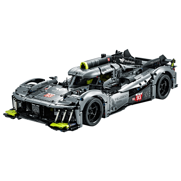 Конструктор LEGO Techniс Peugeot 9X8 24H Le Mans Hybrid Hypercar 1775 деталей (42156)