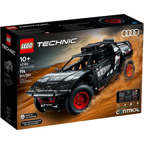 Конструктор LEGO Technic Audi RS Q e-tron 914 деталей (42160)