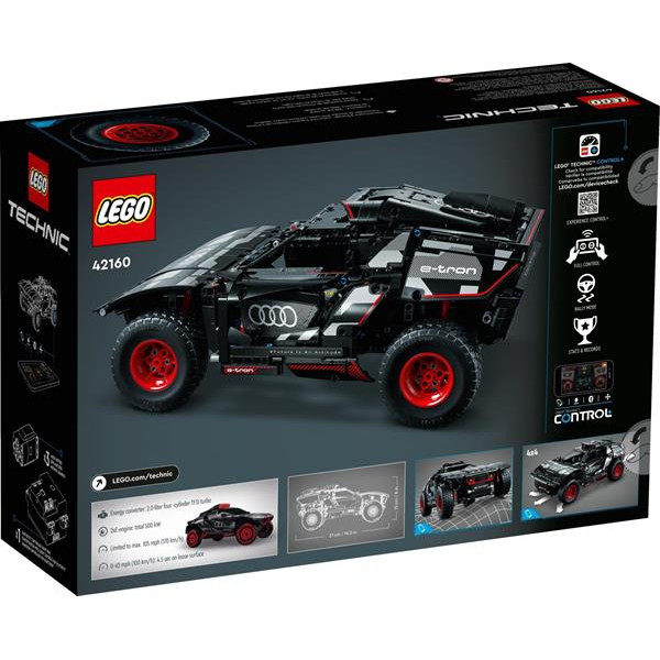 Конструктор LEGO Technic Audi RS Q e-tron 914 деталей (42160)