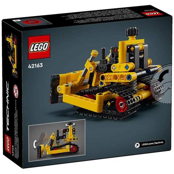 Конструктор LEGO Technic Сверхмощный бульдозер 195 деталей (42163)