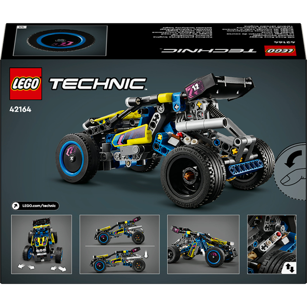Конструктор LEGO Technic Позашляховик багі для перегонів 219 деталей (42164)