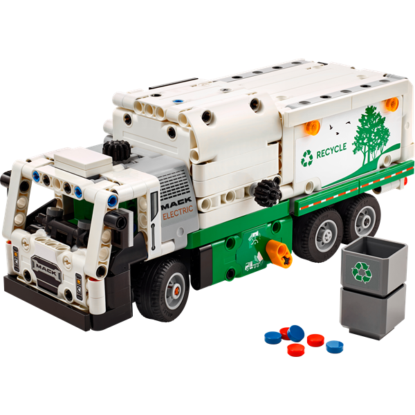 Конструктор LEGO Technic Сміттєвоз Mack LR Electric 503 деталі (42167)
