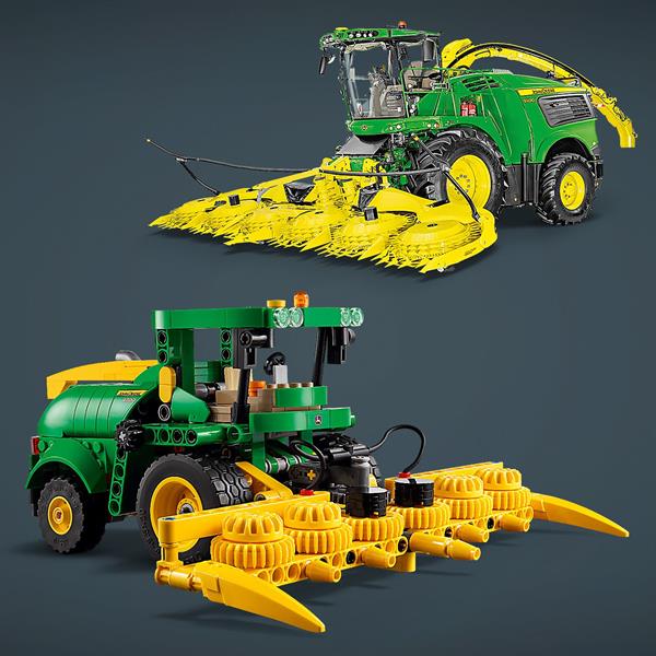 Конструктор LEGO Technic Кормозбиральний комбайн John Deere 9700, 559 деталей (42168)