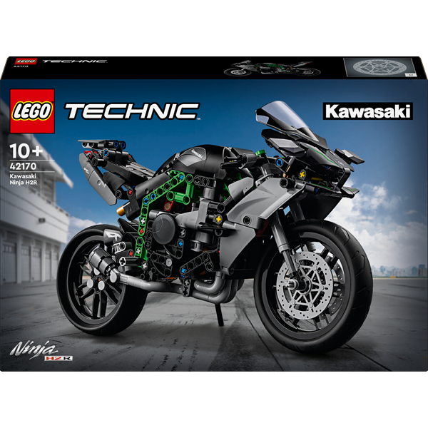 Конструктор LEGO Technic Мотоцикл Kawasaki Ninja H2R 643 деталі (42170)