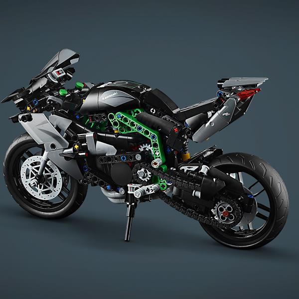 Конструктор LEGO Technic Мотоцикл Kawasaki Ninja H2R 643 деталі (42170)