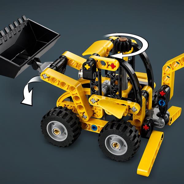 Конструктор LEGO Technic Екскаватор-навантажувач 104 деталі (42197)