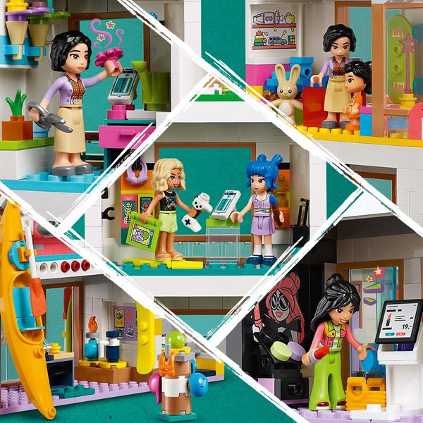 Конструктор LEGO Friends Торговельний центр у Хартлейк-Сіті, 1237 деталей (42604)