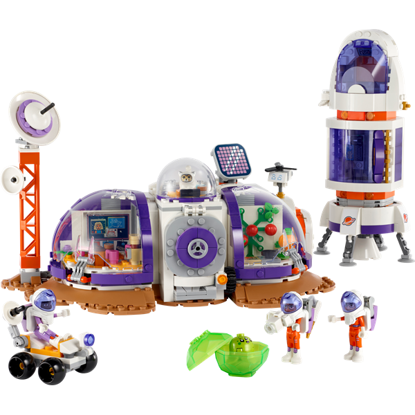 Конструктор LEGO Friends Космічна база на Марсі та ракета 981 деталь (42605)