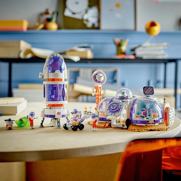 Конструктор LEGO Friends Космічна база на Марсі та ракета 981 деталь (42605)