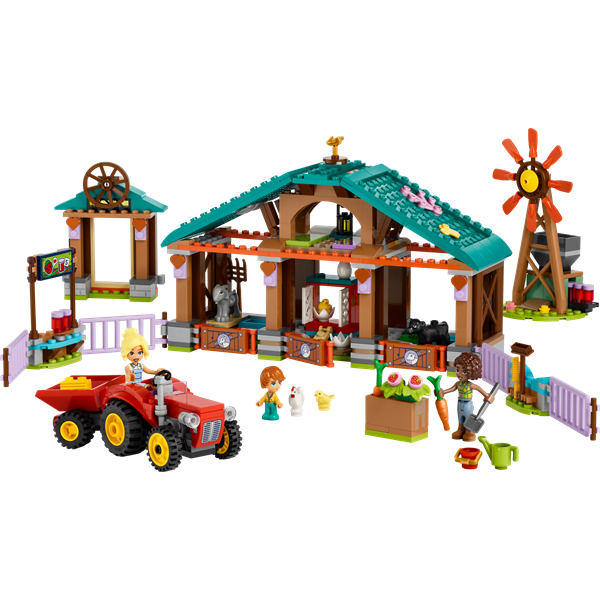 Конструктор LEGO Friends Притулок для сільськогосподарських тварин 489 деталей (42617)