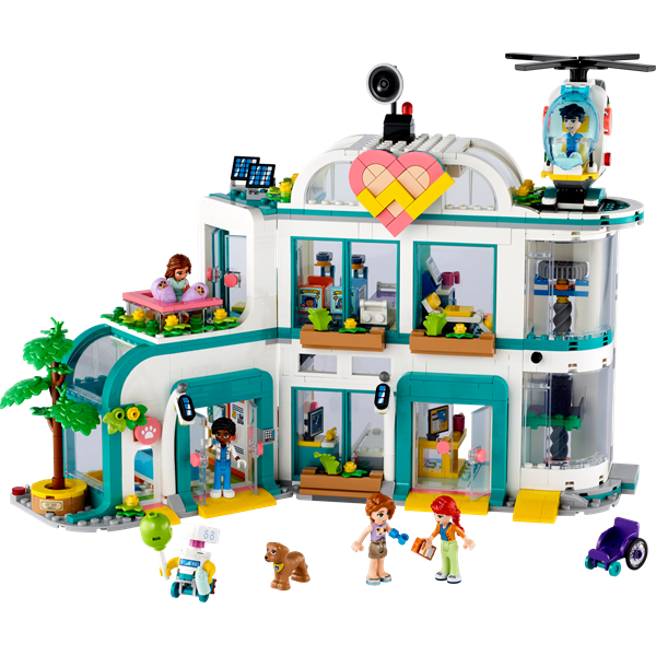 Конструктор LEGO Friends Лікарня в Хартлейк-Сіті 1045 деталей (42621)